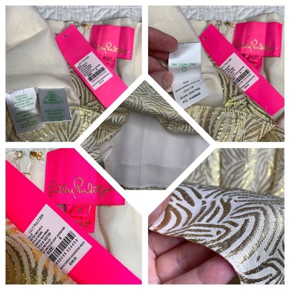 NWT Lilly Pulitzer - Kariana Silk Mini Dress 6 - Picture 5 of 7